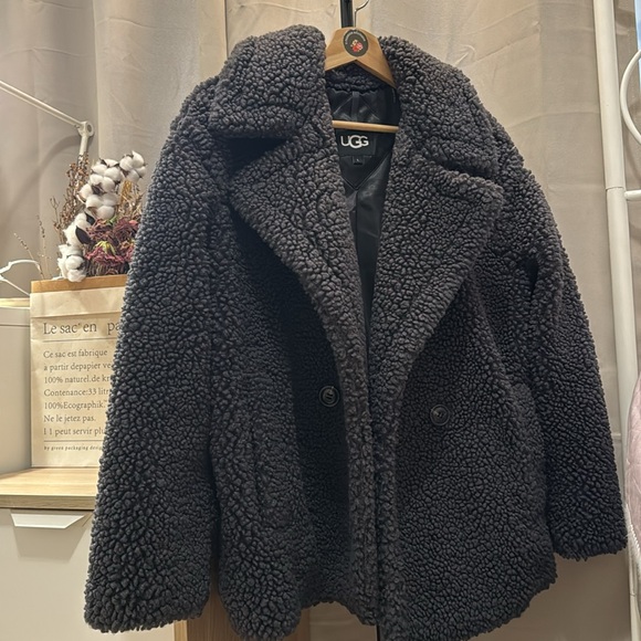 UGG Jackets & Blazers - UGG Black Sherpa Jacket